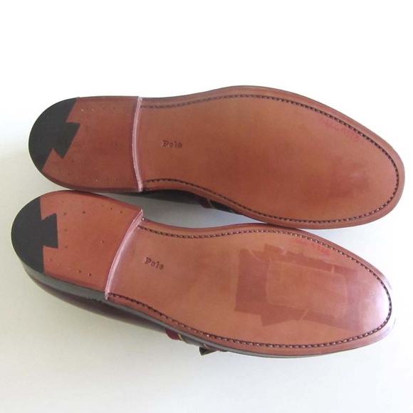 new POLO RALPH LAUREN grosgrain loafers 9 England - Picture 8 of 8